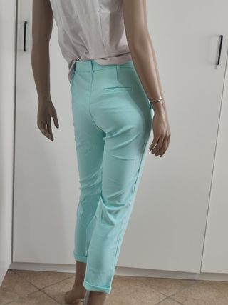 Pantaloni donna S - Turchese