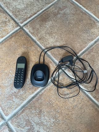 Teléfono Motorola - Fijo Negro
