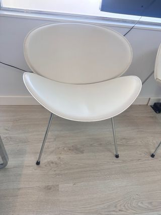 7 sillas blancas diseño moderno
25€ unidad