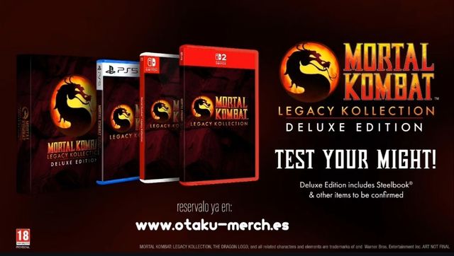 Mortal Kombat Legacy Kollection  reserva web
