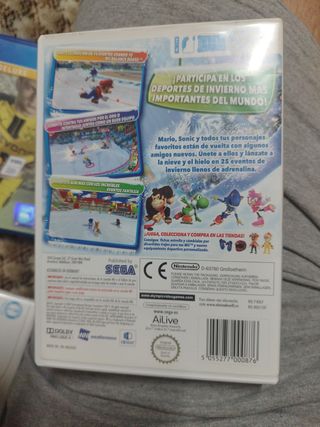 Wii - Mario & Sonic Juegos Olímpicos Invierno
