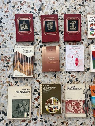 Variedad de libros