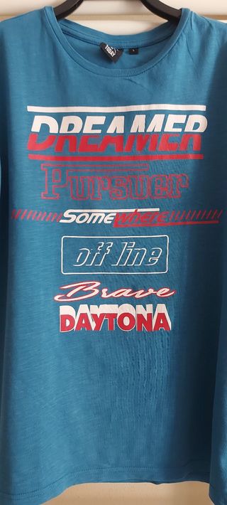 T-shirt Uomo Tg.L Blu