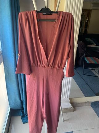 Mono Zara rosa talla S