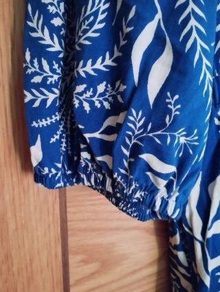 Mono corto H&M azul estampado