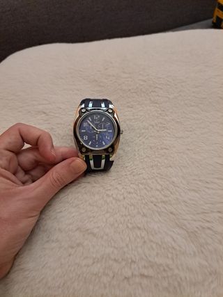 Reloj Dumont cronógrafo azul