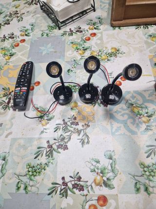 3 Lámparas LED 12v autocaravana 
