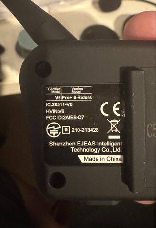 EJEAS V6 Pro+ manos libres moto