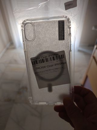 Funda transparente iPhone IPXS Max