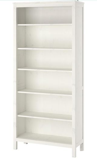 Libreria HEMNES blanca de Ikea