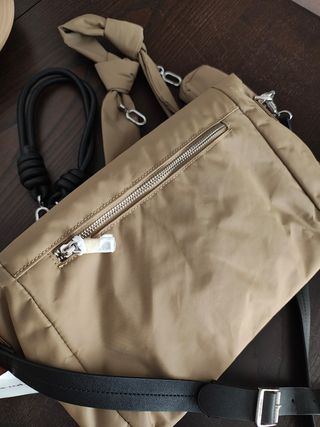 OFERTA! Bolso Desigual beige - bandolera