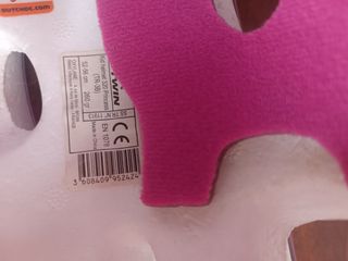 Casco bici bimba rosa Lila