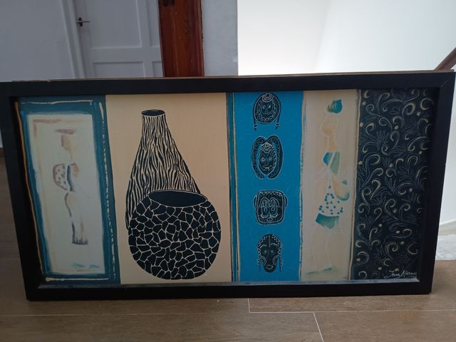 Cuadros decorativos tribales y abstractos