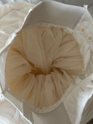 Cancán fallera blanco