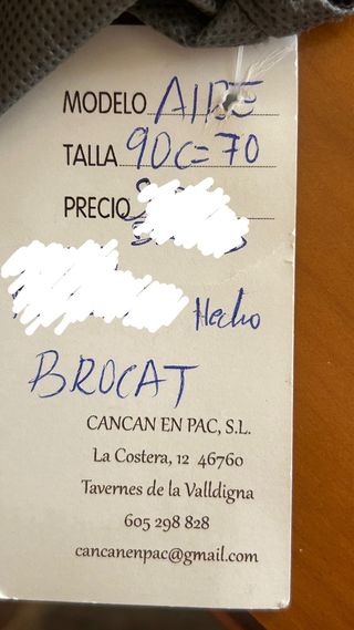 Cancán fallera blanco