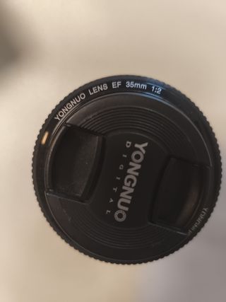 Objetivo Yongnuo 35mm F2 - NUEVO