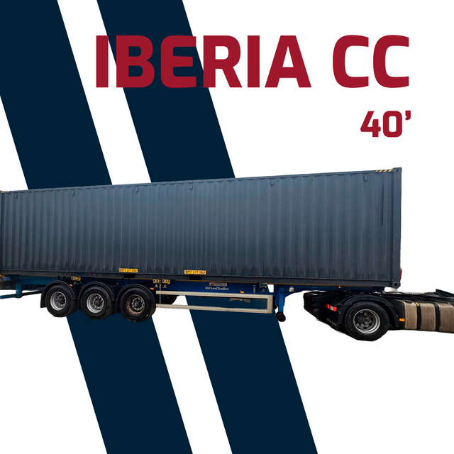 Contenedor marítimo 40' High Cube
