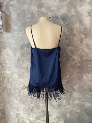 Top Patrizia Pepe vintage blu