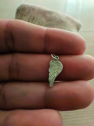 Colgante ala de ángel Plata (Protector)