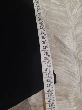 Falda pantalón Zara XXL negra