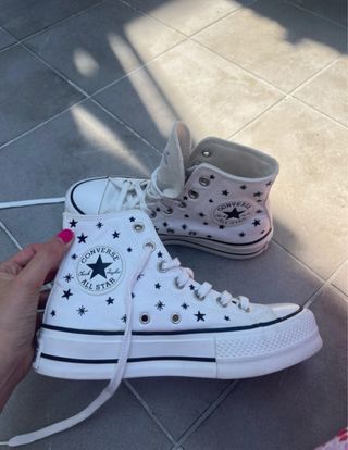 Converse Chuck Taylor All Star blancas 37