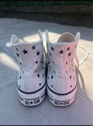 Converse Chuck Taylor All Star blancas 37