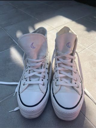 Converse Chuck Taylor All Star blancas 37