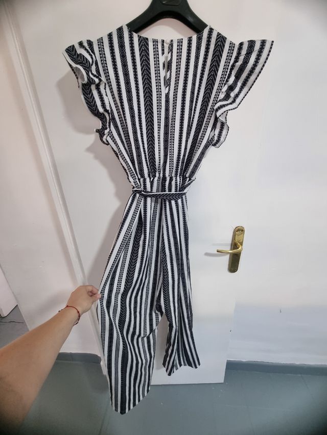 Mono rayas blanco-negro