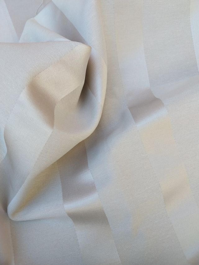 Retal tapicería rayas dos texturas gris