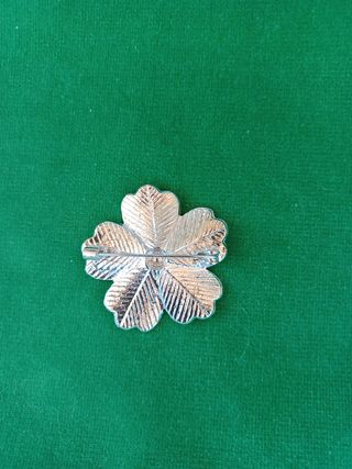 Spilla fiore argento