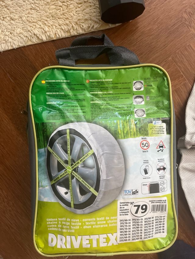 Cadenas textiles nieve Drivetex