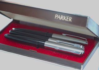 Pluma Parker Super 21: 3 piezas + estuche