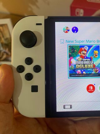 Nintendo Switch OLED blanca y negra