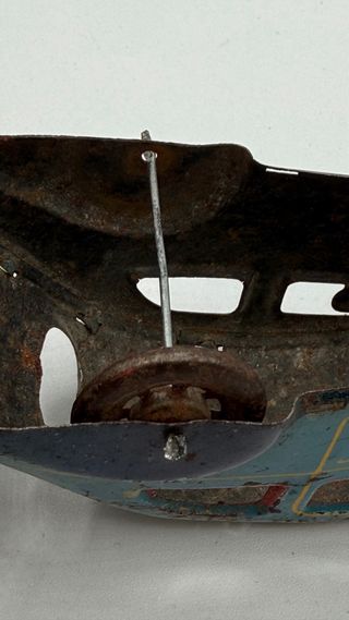 Coche de juguete en hojalata Rai Paya años 30