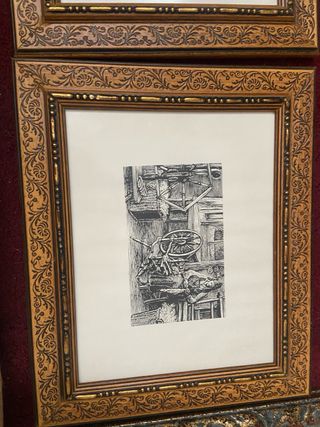 8 Cuadros artísticos antiguos