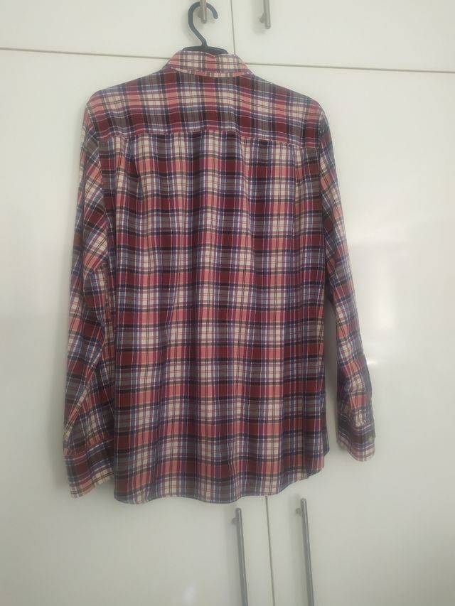 Camisa Emidio Tucci 4XL - cuadros rojos