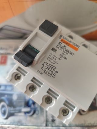 Interruptor Diferencial 4x25A
