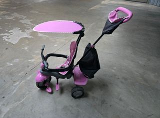 Triciclo infantil evolutivo rosa Smartrike