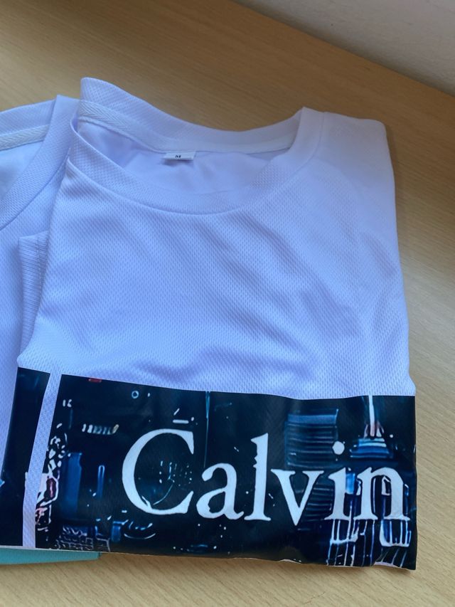 Camiseta Calvin Klein blanca - M