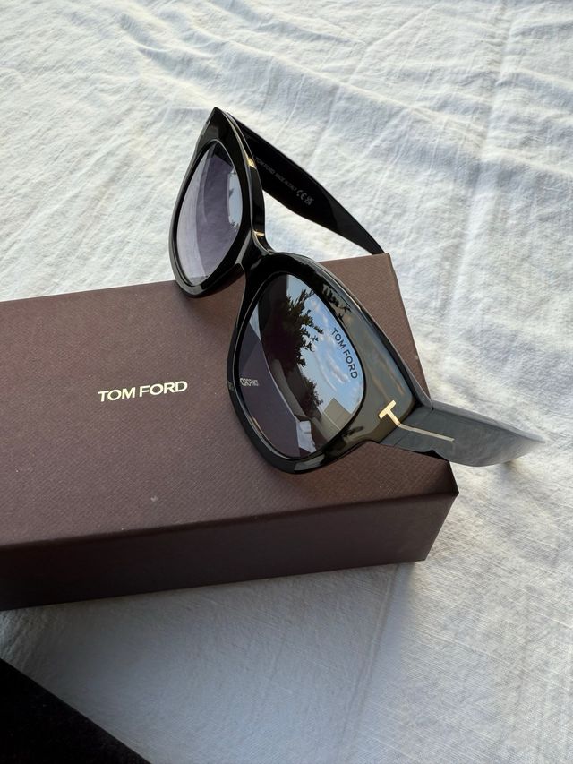 Gafas Tom Ford - Negras/Plateado