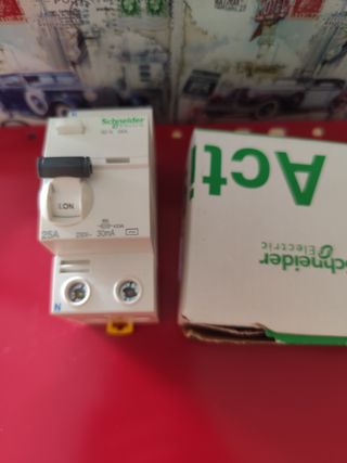 Interruptor Diferencial Schneider 25A 2x25A