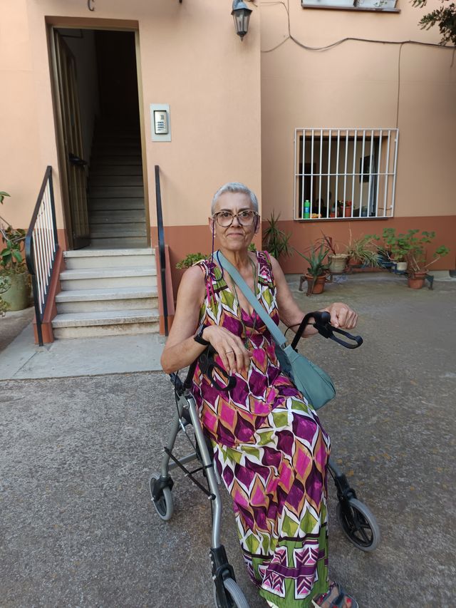 Caminador con asiento