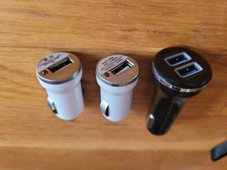 Pack Cargadores USB coche - 3 uds.
