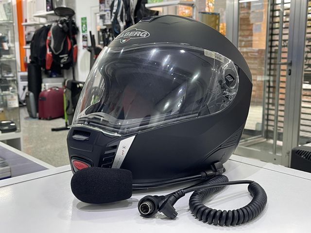 CASCO DE MOTO CABERG 107 SINTESI NEGRO M