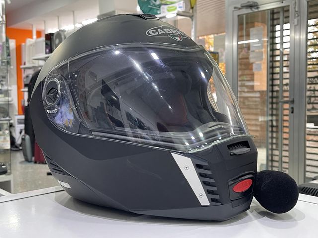 CASCO DE MOTO CABERG 107 SINTESI NEGRO M