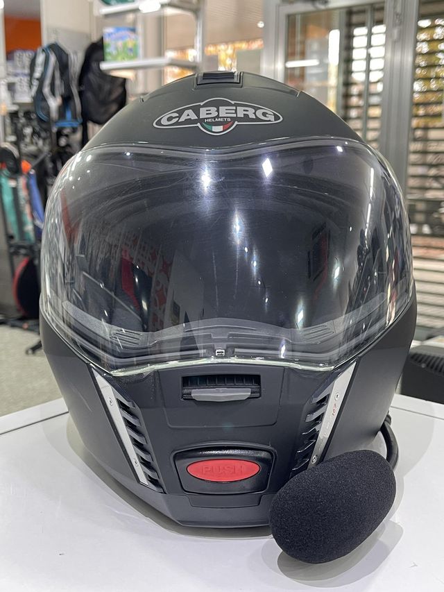 CASCO DE MOTO CABERG 107 SINTESI NEGRO M