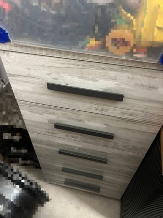 Cajonera 5 cajones gris