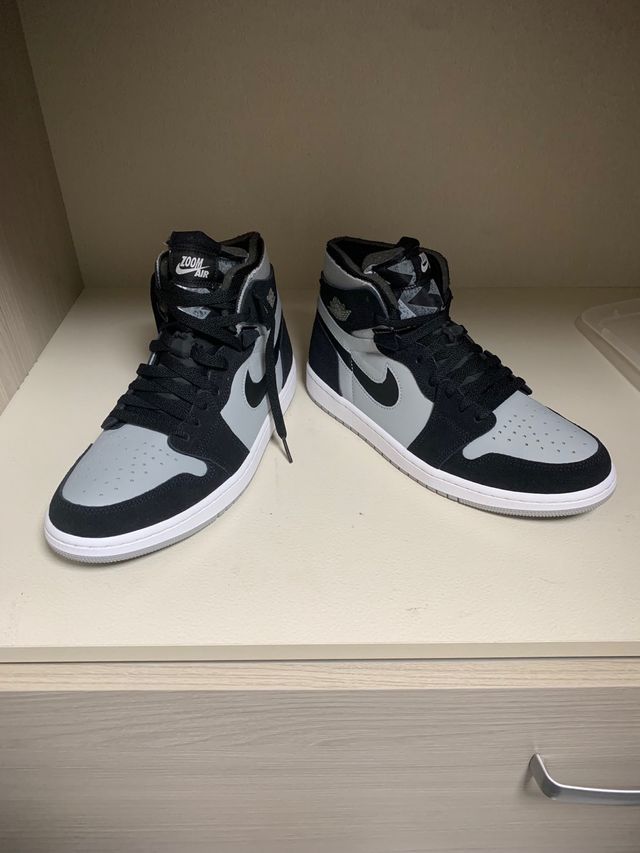 Nike Air Jordan 1 Zoom CMFT - Gris/Negro