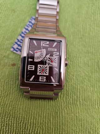Reloj Racer Hombre Marrón Plata