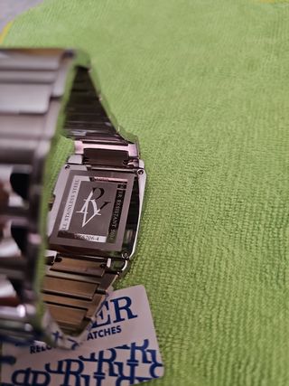 Reloj Racer Hombre Marrón Plata
